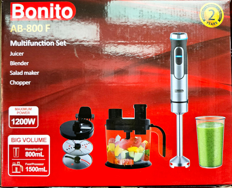 گوشتکوب برقی و سالاد ساز 4 کاره کد AB-800F بونیتو
