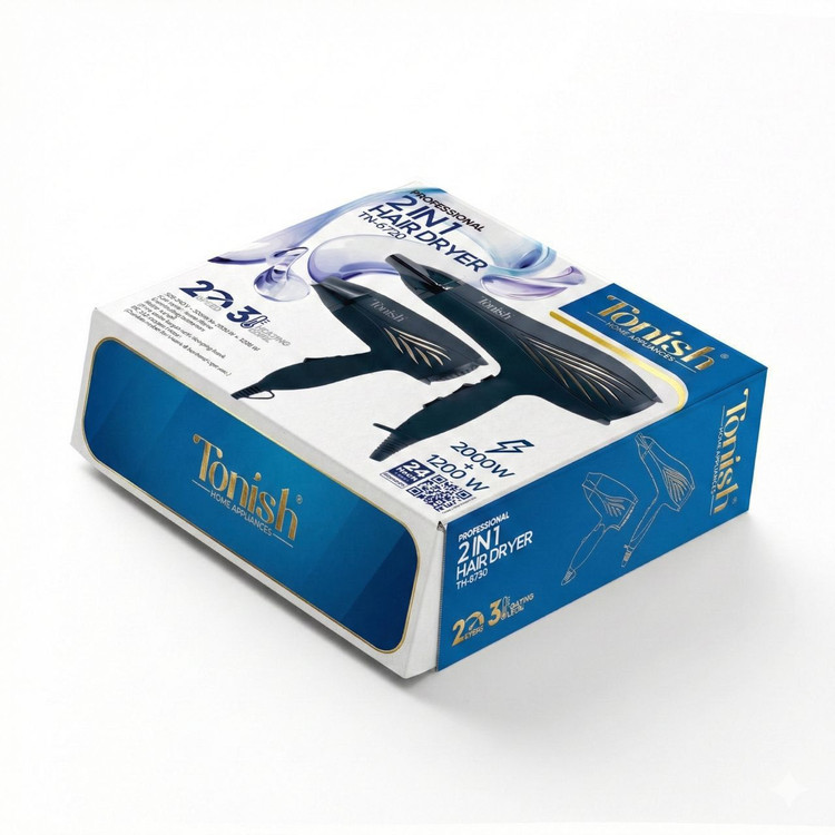 سشوار دو قلو کد TN-6720 تونیش